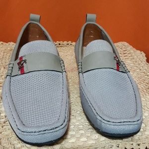 Gray Men's Mesh Slip On